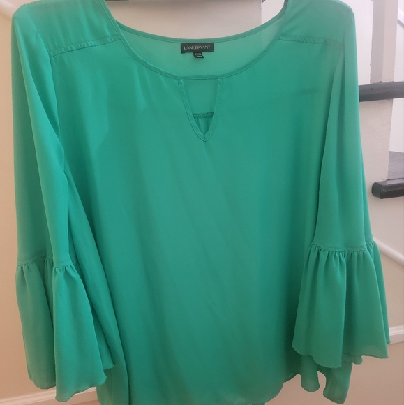 Lane Bryant Tops - Bell Sleeve Blouse